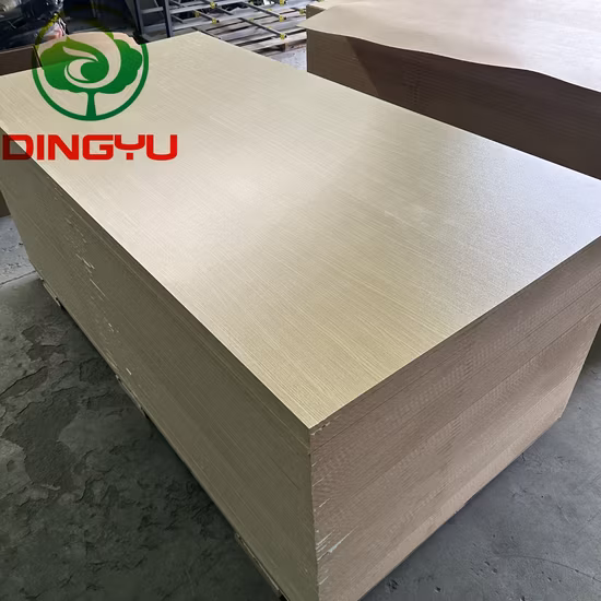 18mm Moisture Proof Wood Grain Surface Melamine Coated Plywood / MDF