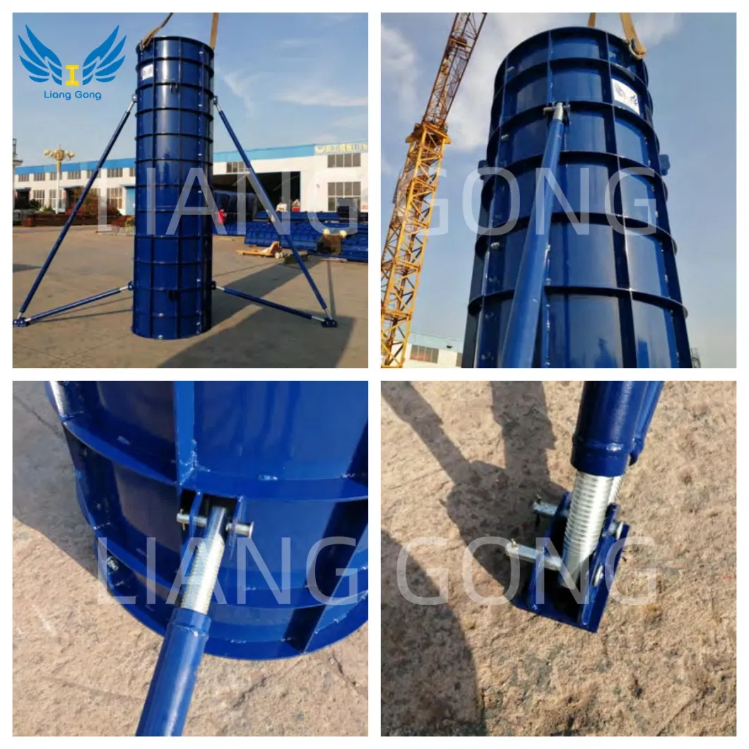 China Manafucturer Special Steel Circle Column Formwork for Concrete Pouring Column Formwork